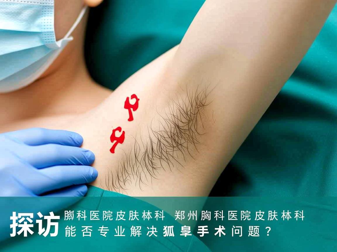 探访郑州胸科医院皮肤科,郑州胸科医院皮肤科能否专业解决狐臭手术问题? 探访郑州胸科医院皮肤科,郑州胸科医院皮肤科能否专业解决狐臭手术问题?