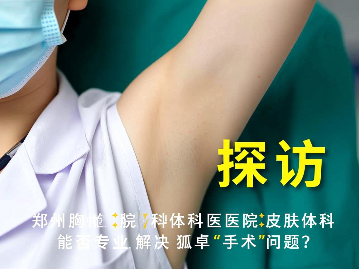探访郑州胸科医院皮肤科,郑州胸科医院皮肤科能否专业解决狐臭手术问题? 探访郑州胸科医院皮肤科,郑州胸科医院皮肤科能否专业解决狐臭手术问题?