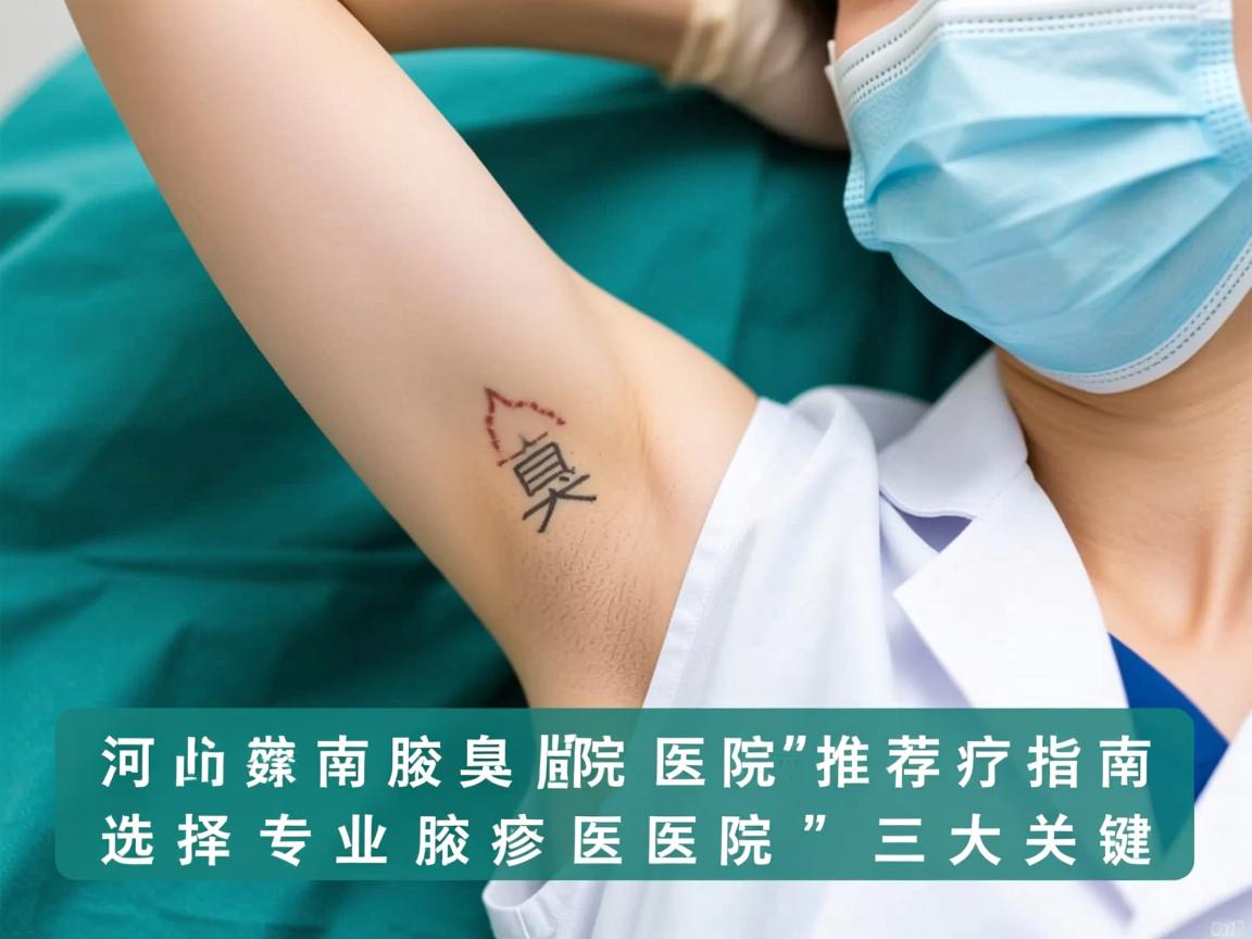 河南腋臭医院推荐指南,选择专业腋臭医院的三大关键 河南腋臭医院推荐指南,选择专业腋臭医院的三大关键