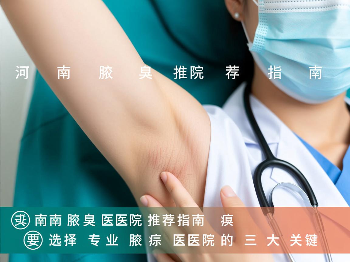 河南腋臭医院推荐指南,选择专业腋臭医院的三大关键 河南腋臭医院推荐指南,选择专业腋臭医院的三大关键