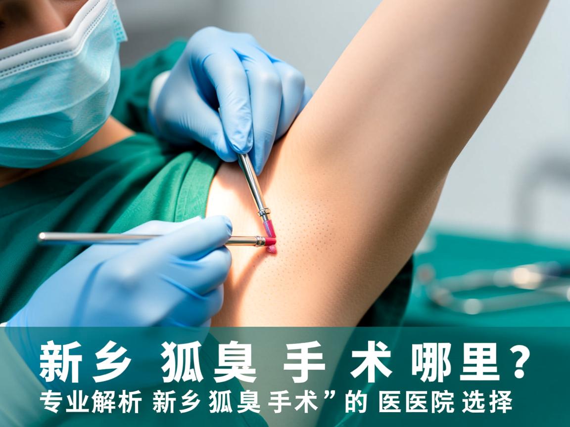 新乡狐臭手术哪里做好？专业解析新乡狐臭手术的医院选择