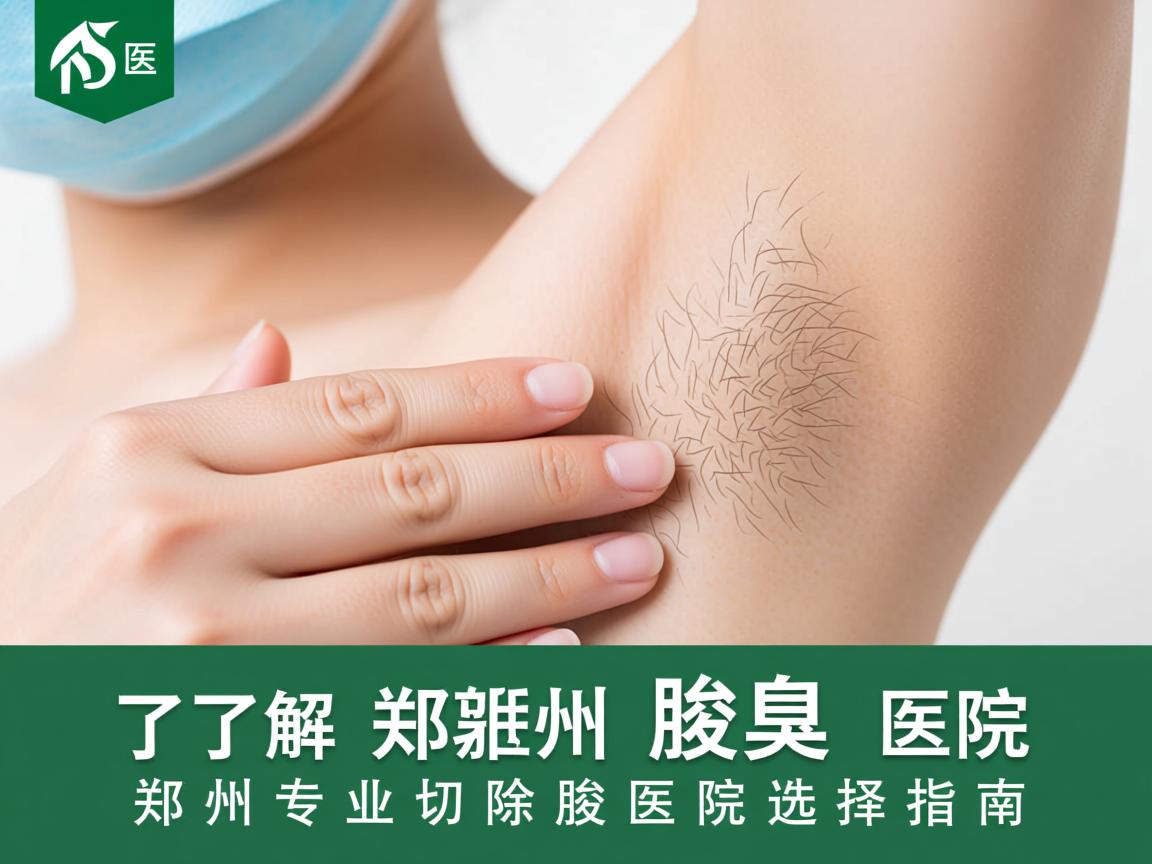 了解郑州腋臭医院，郑州专业切除腋臭医院的选择指南