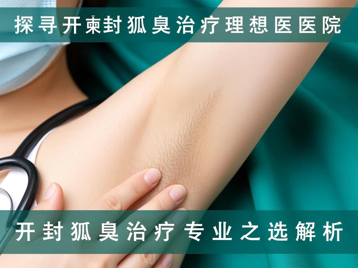 探寻开封狐臭治疗理想医院，开封狐臭治疗专业之选解析