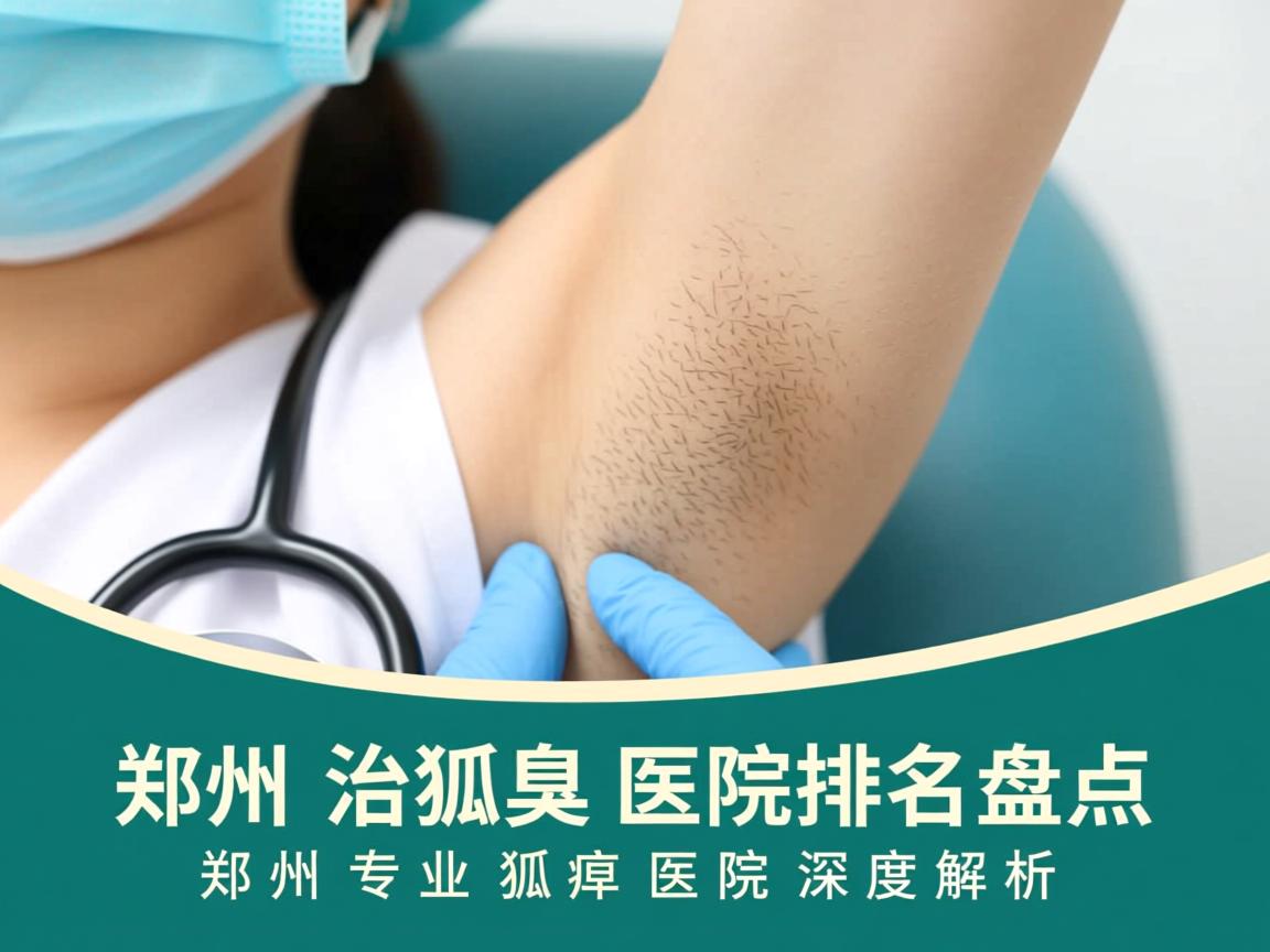郑州治狐臭医院排名盘点，郑州专业狐臭医院深度解析