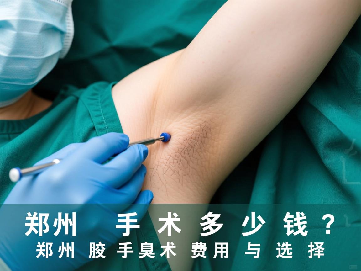 郑州腋臭手术多少钱?解析郑州腋臭手术费用与选择 郑州腋臭手术多少钱?解析郑州腋臭手术费用与选择