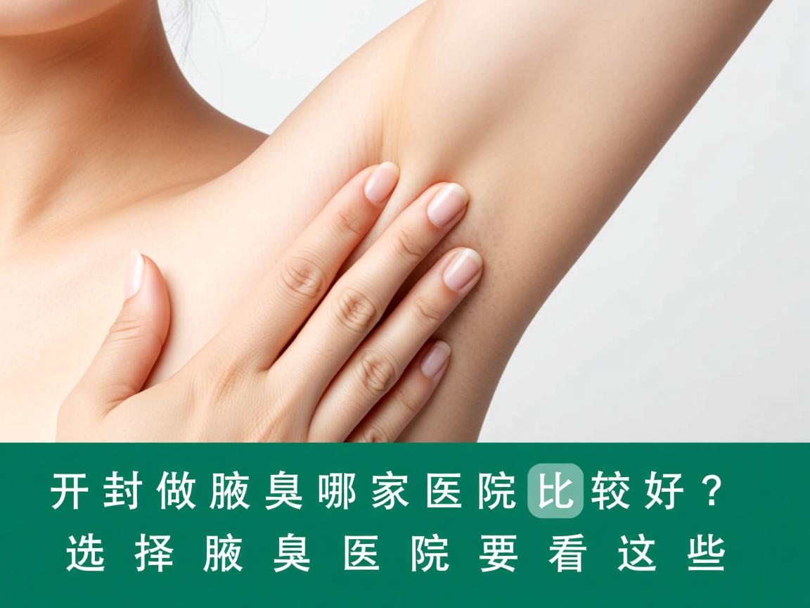 开封做腋臭哪家医院比较好?选择腋臭医院要看这些 开封做腋臭哪家医院比较好?选择腋臭医院要看这些