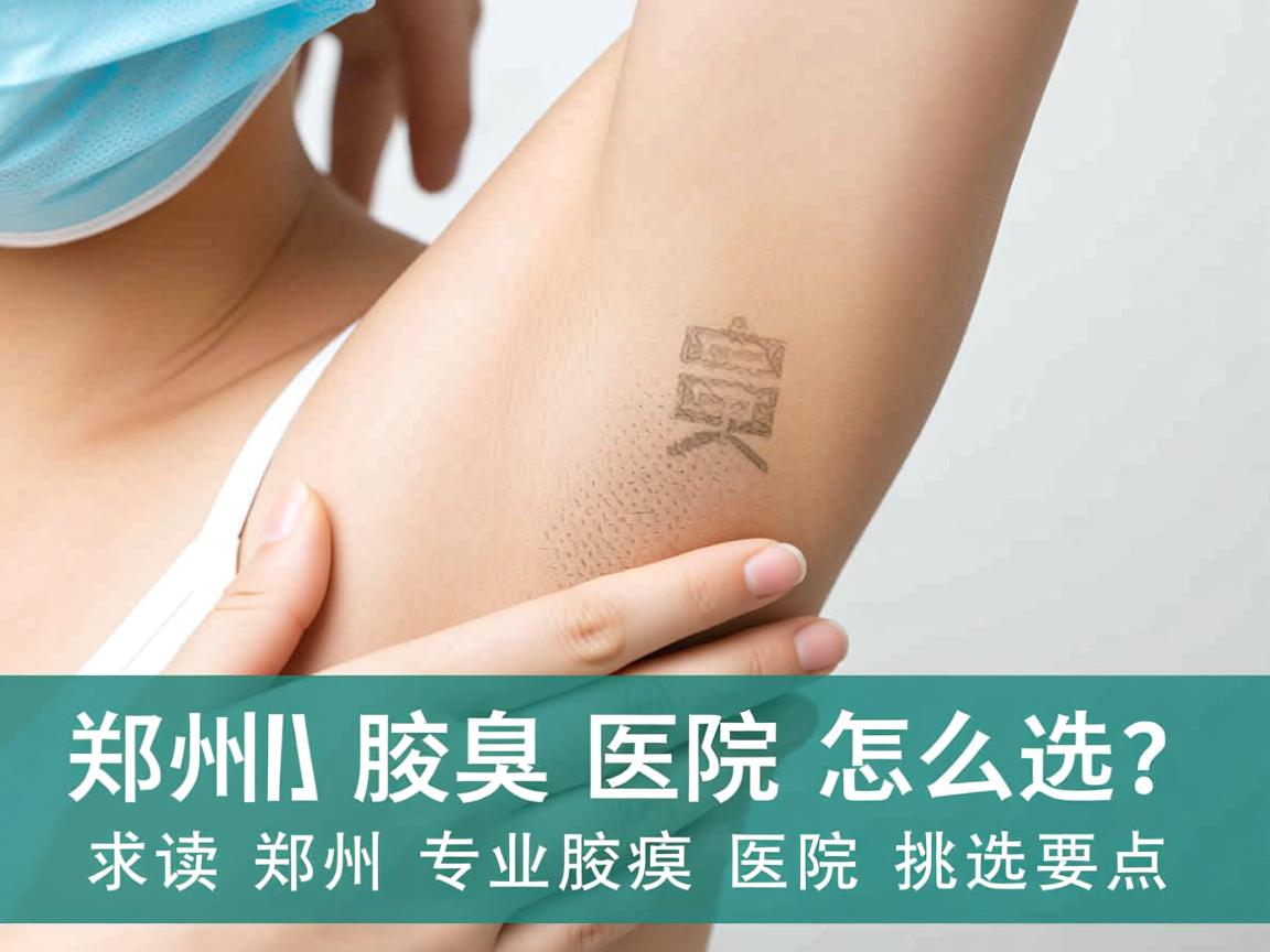 郑州腋臭医院怎么选？解读郑州专业腋臭医院的挑选要点
