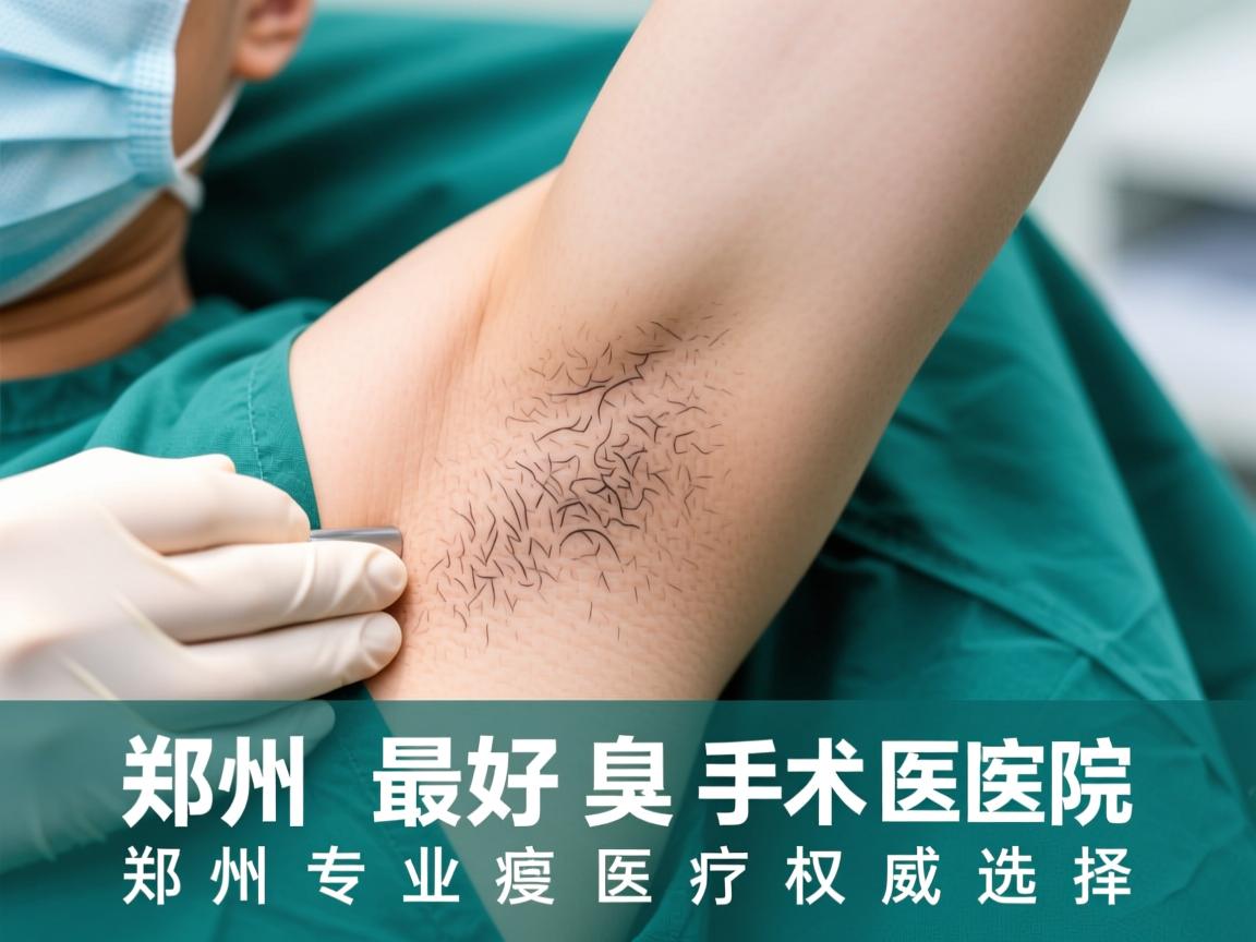 郑州最好腋臭手术医院解析，郑州专业腋臭医疗的权威选择