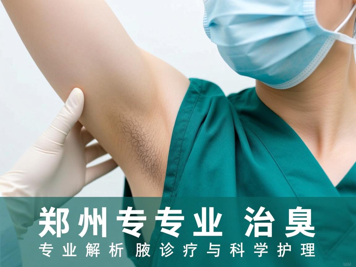 郑州专业治腋臭医院，专业解析腋臭诊疗与科学护理