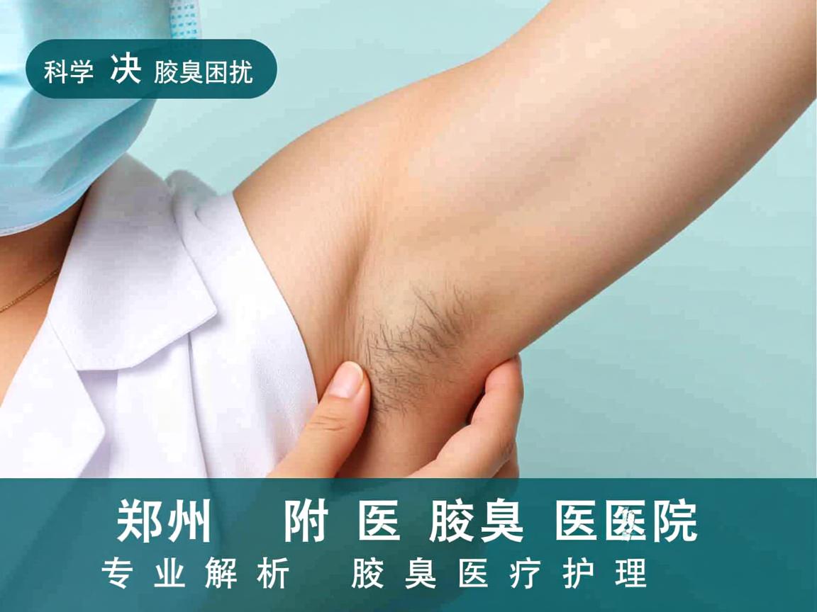 科学解决腋臭困扰，郑州附医腋臭医院专业解析腋臭医疗护理