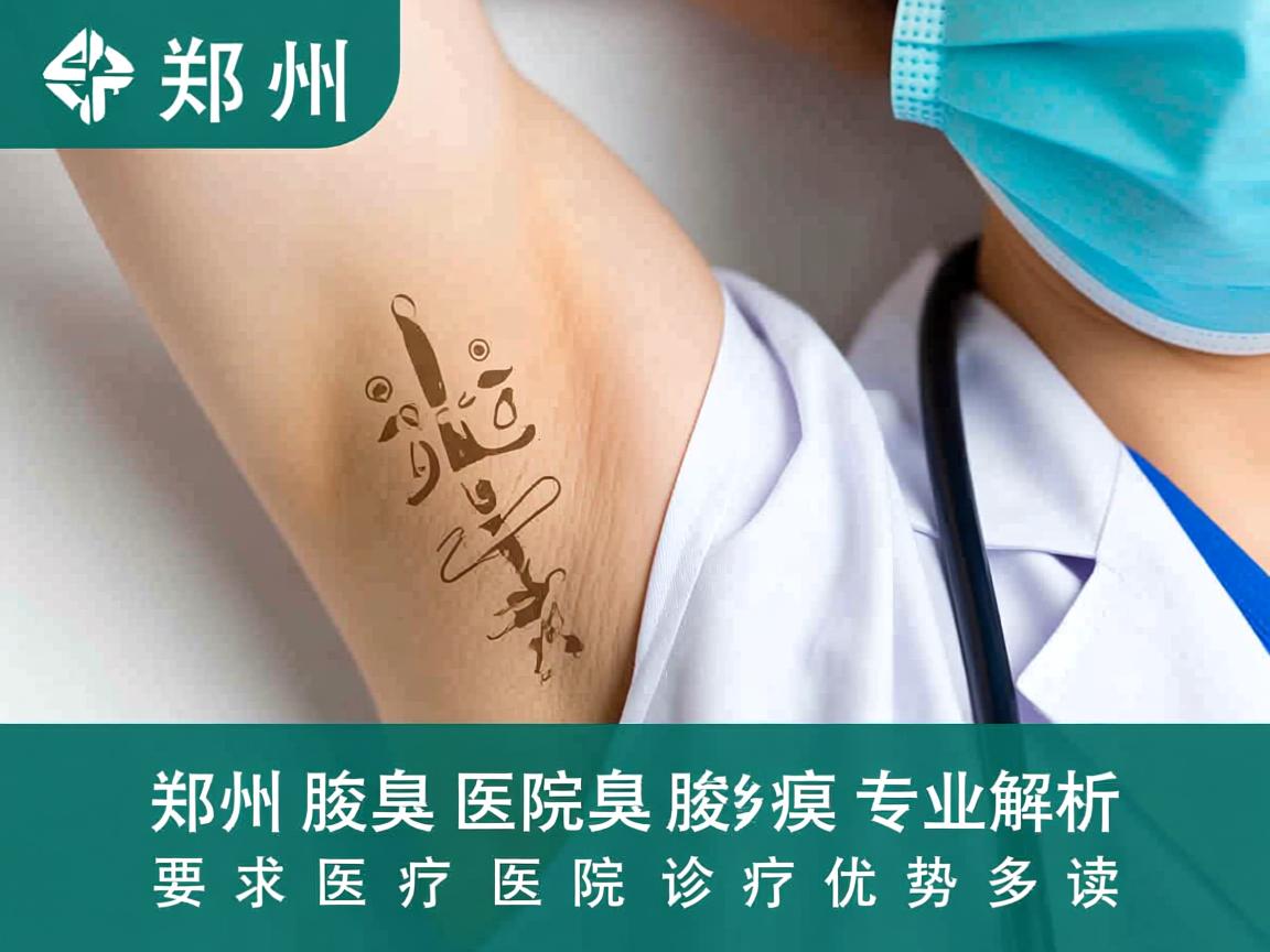 郑州腋臭医院专业解析，郑州附医腋臭医院诊疗优势解读