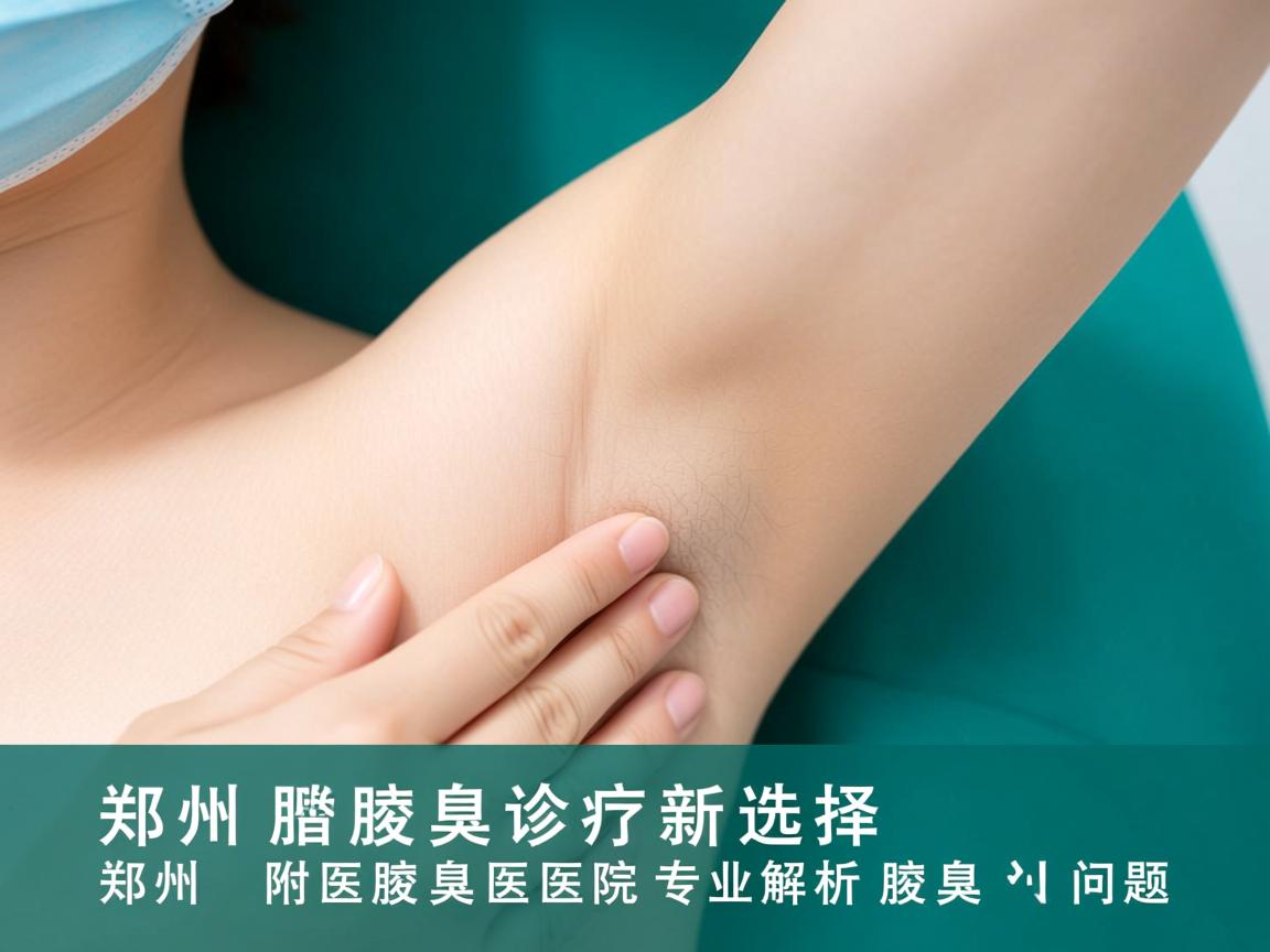 郑州腋臭诊疗新选择，郑州附医腋臭医院专业解析腋臭问题