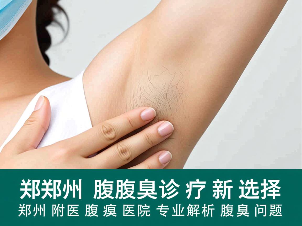 郑州腋臭诊疗新选择，郑州附医腋臭医院专业解析腋臭问题