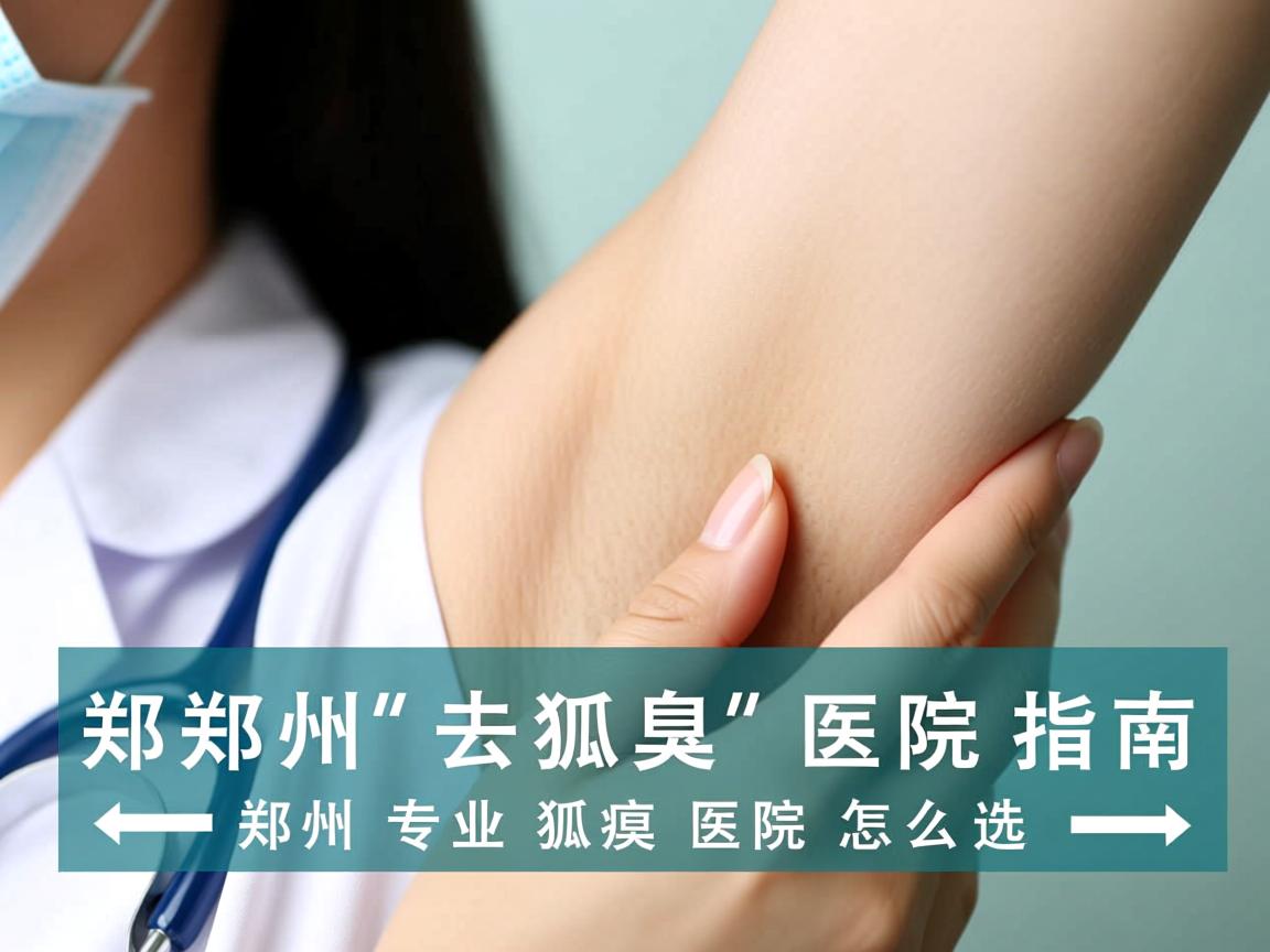 郑州去狐臭医院指南，郑州专业狐臭医院怎么选