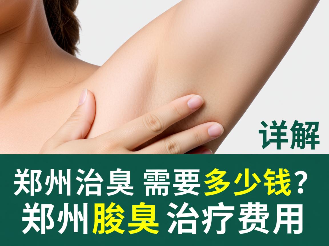 郑州治疗腋臭需要多少钱?详解郑州腋臭治疗费用 郑州治疗腋臭需要多少钱?详解郑州腋臭治疗费用