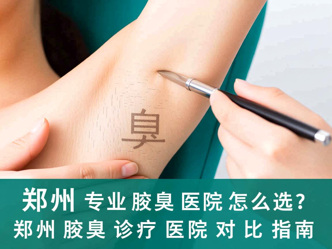 郑州专业腋臭医院怎么选?郑州腋臭诊疗医院对比指南 郑州专业腋臭医院怎么选?郑州腋臭诊疗医院对比指南