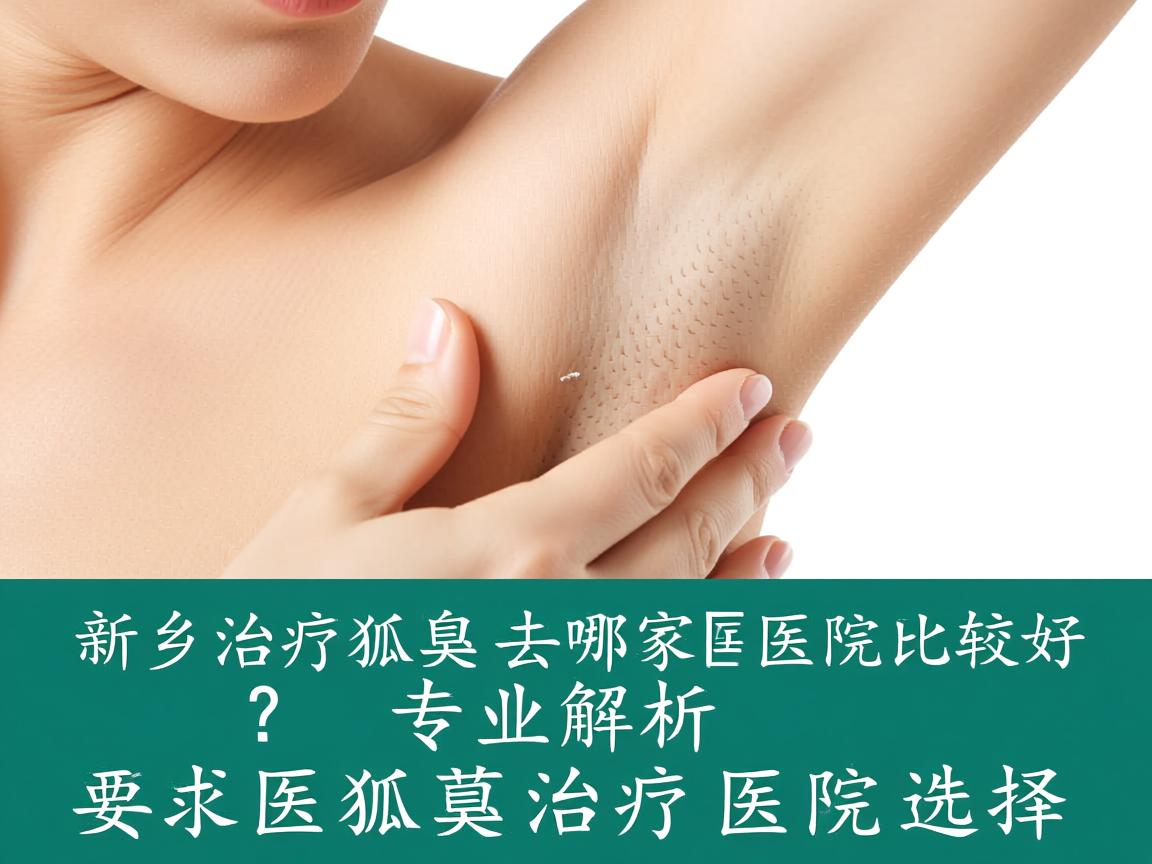 新乡治疗狐臭去哪家医院比较好？专业解析狐臭治疗医院选择