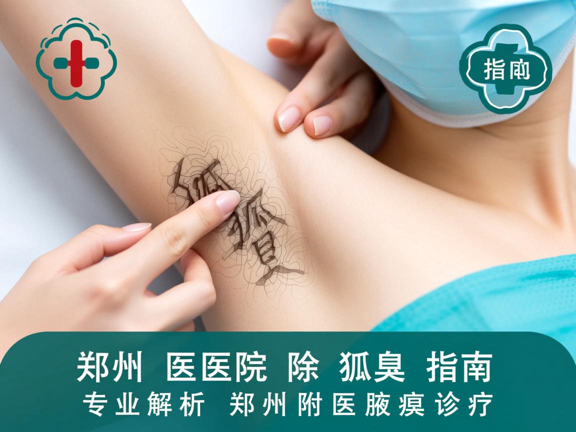 郑州医院除狐臭指南，专业解析郑州附医腋臭诊疗