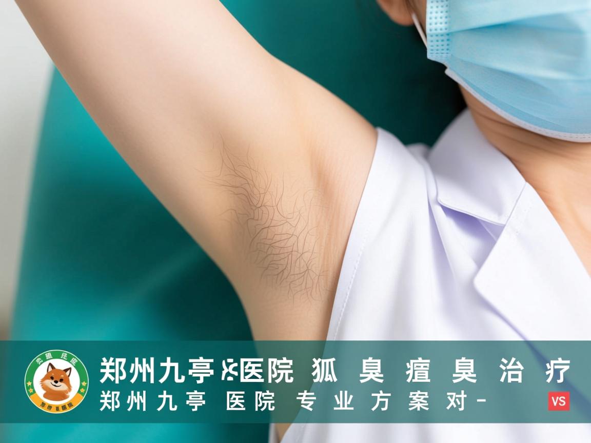 郑州九亭狐臭医院解析狐臭治疗，郑州九亭医院专业方案对比