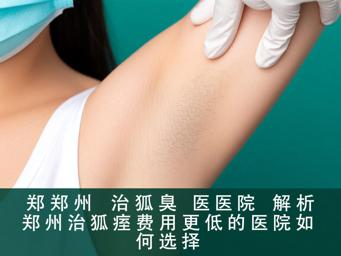郑州治狐臭医院解析，郑州治狐臭费用更低的医院如何选择