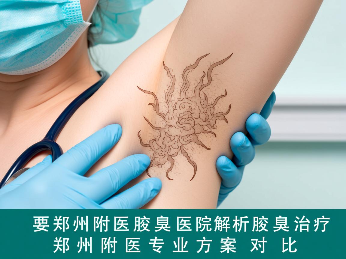 郑州附医腋臭医院解析腋臭治疗，郑州附医专业方案对比