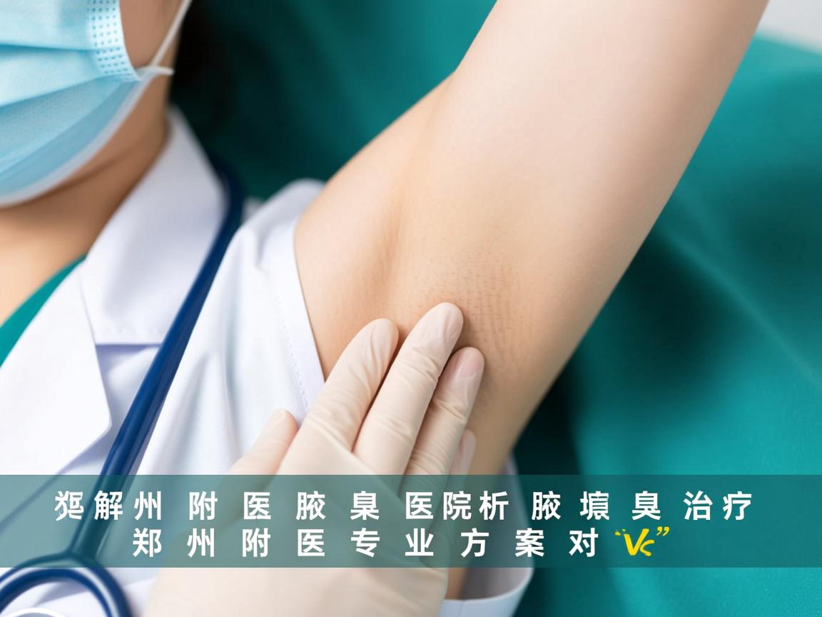 郑州附医腋臭医院解析腋臭治疗，郑州附医专业方案对比