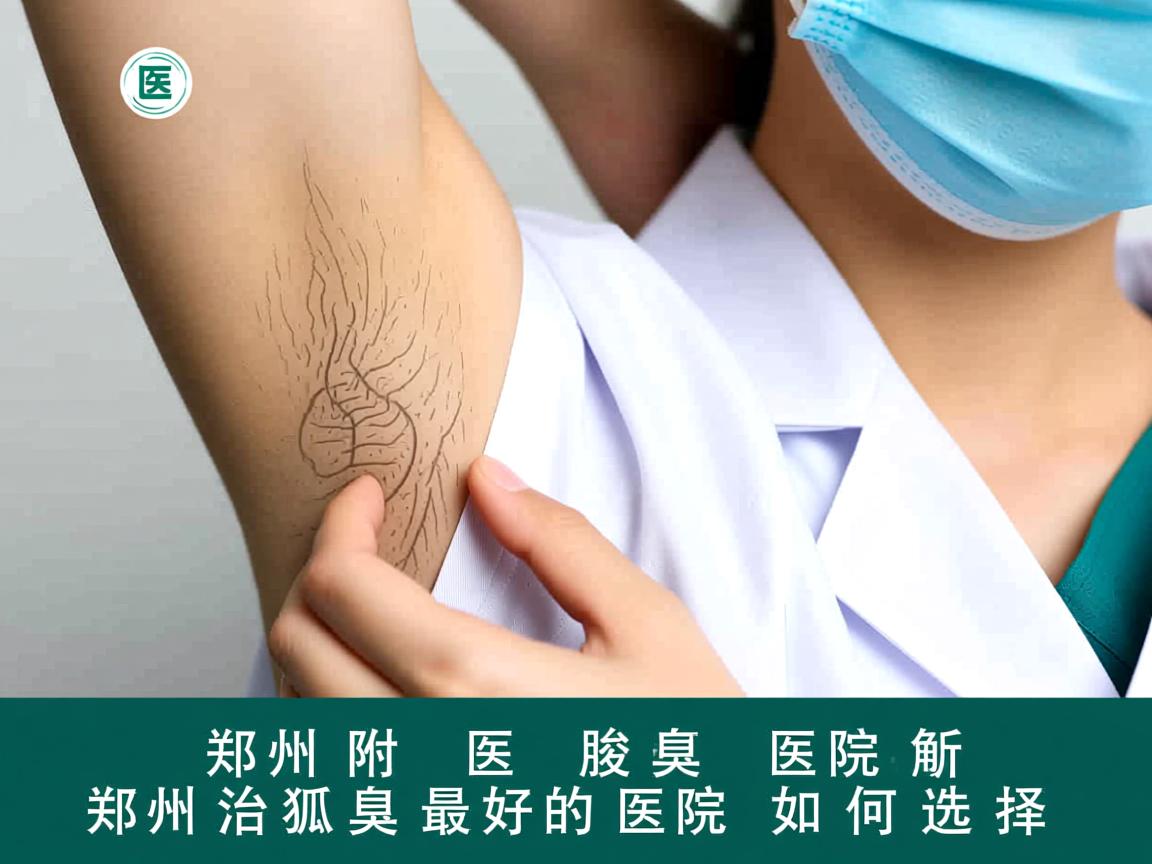 郑州附医腋臭医院解析，郑州治狐臭最好的医院如何选择