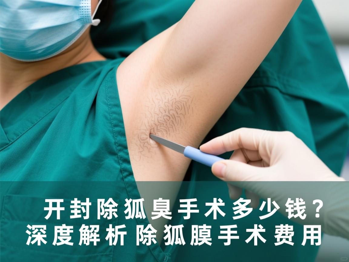 开封除狐臭手术多少钱？深度解析除狐臭手术费用