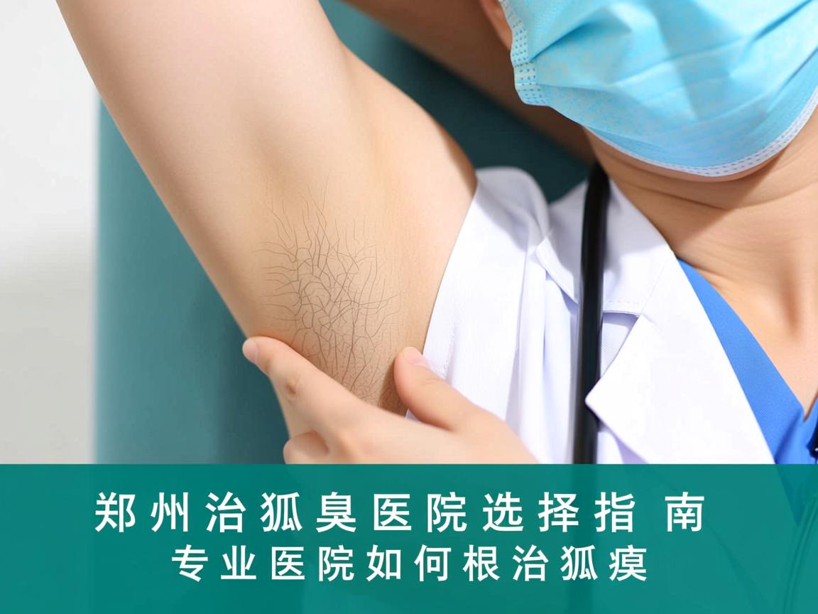 郑州治狐臭医院选择指南，专业医院如何根治狐臭