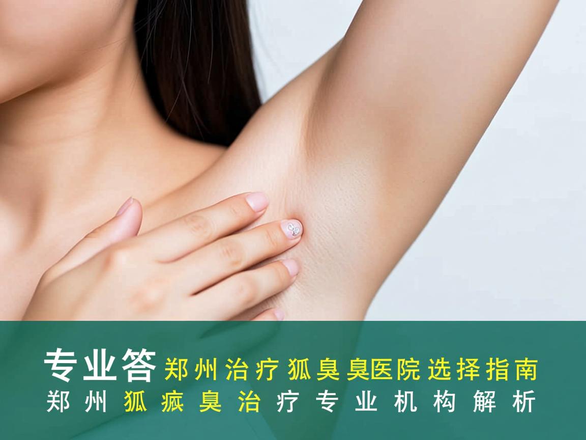 专业解答，郑州治疗狐臭医院选择指南，郑州狐臭治疗专业机构解析