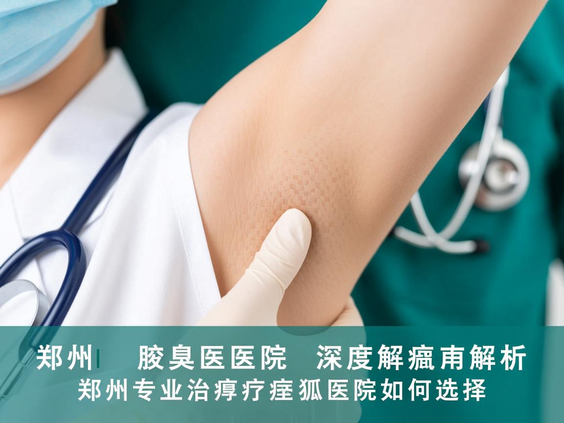 郑州腋臭医院深度解析,郑州专业治疗狐臭的医院如何选择 郑州腋臭医院深度解析,郑州专业治疗狐臭的医院如何选择