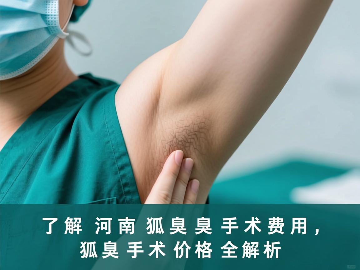 了解河南狐臭手术费用，狐臭手术价格全解析