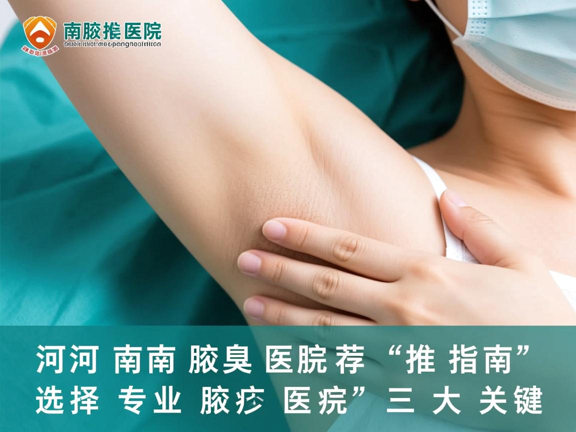 河南腋臭医院推荐指南,选择专业腋臭医院的三大关键 河南腋臭医院推荐指南,选择专业腋臭医院的三大关键