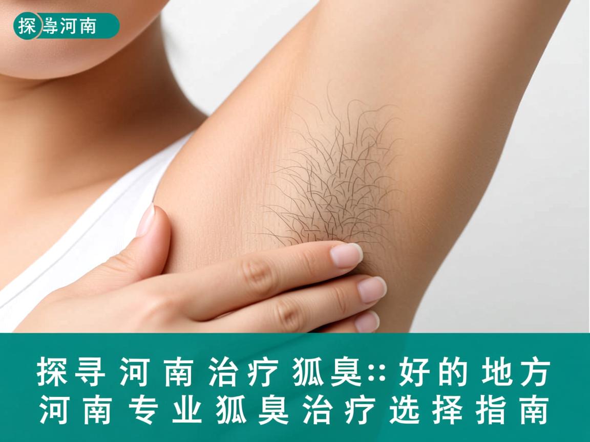 探寻河南治疗狐臭好的地方，河南专业狐臭治疗选择指南