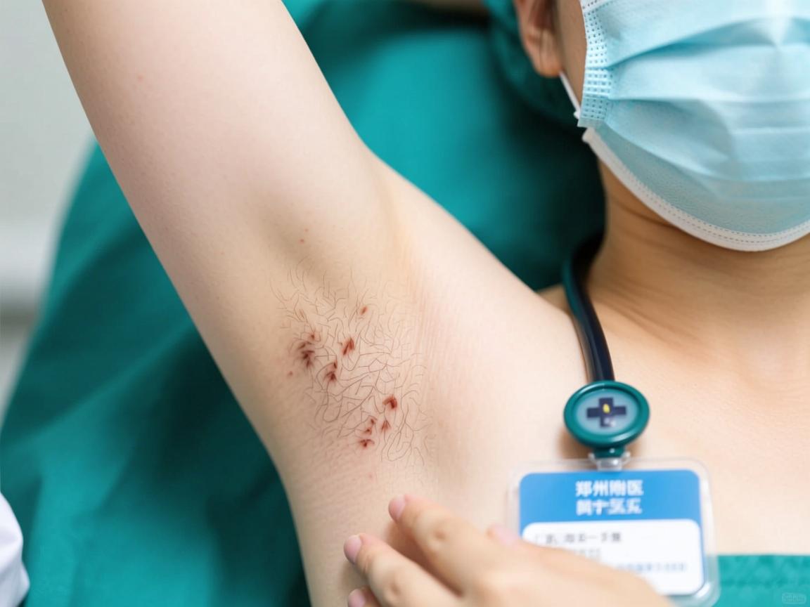 探访郑州附医腋臭医院，郑州附医治疗狐臭的真实体验与专业解析