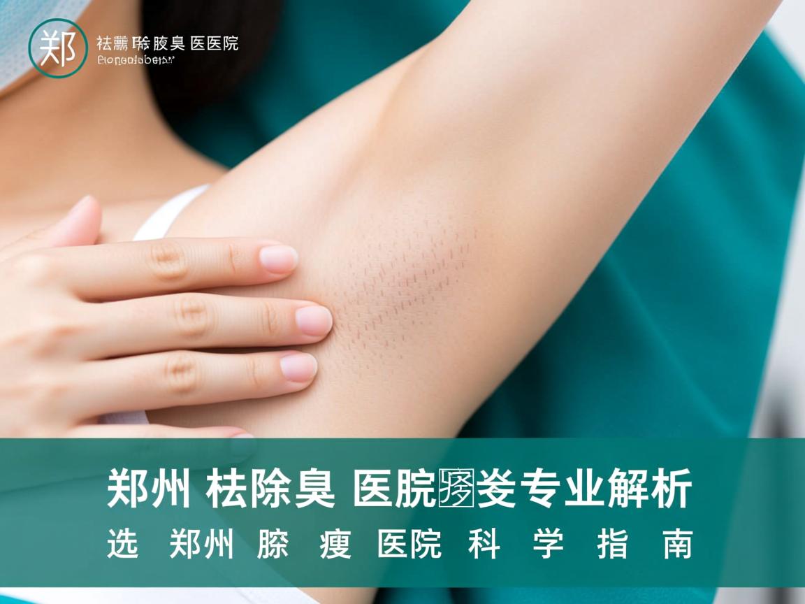 郑州祛除腋臭医院专业解析，选择郑州腋臭医院的科学指南