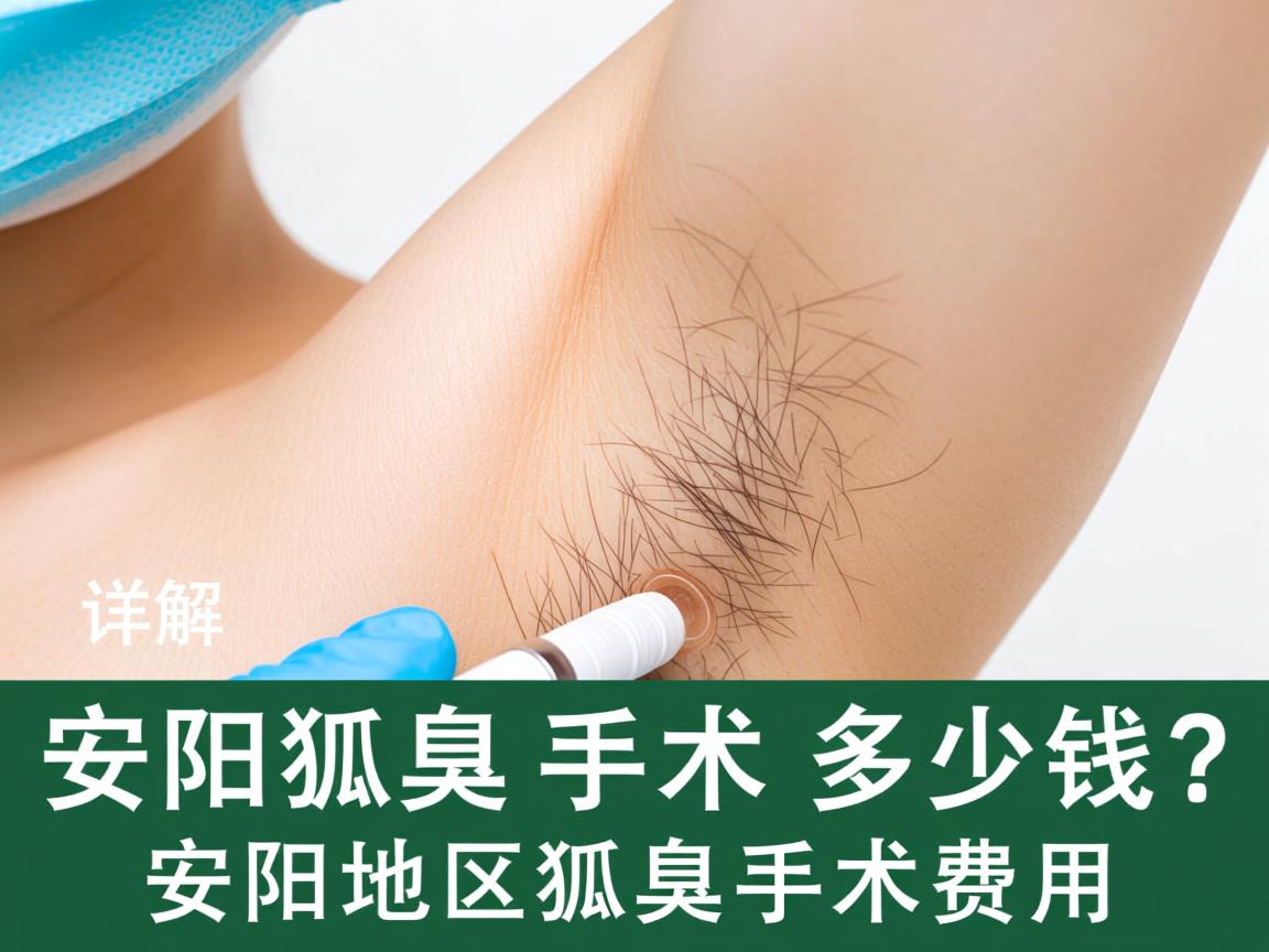 安阳狐臭手术多少钱？详解安阳地区狐臭手术费用
