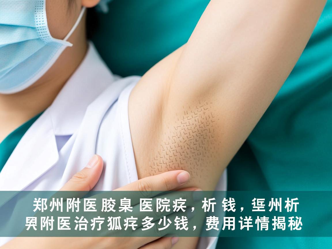 郑州附医腋臭医院解析，郑州附医治疗狐臭多少钱，费用详情揭秘