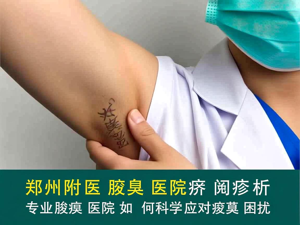 郑州附医腋臭医院解析，郑州专业腋臭医院如何科学应对腋臭困扰