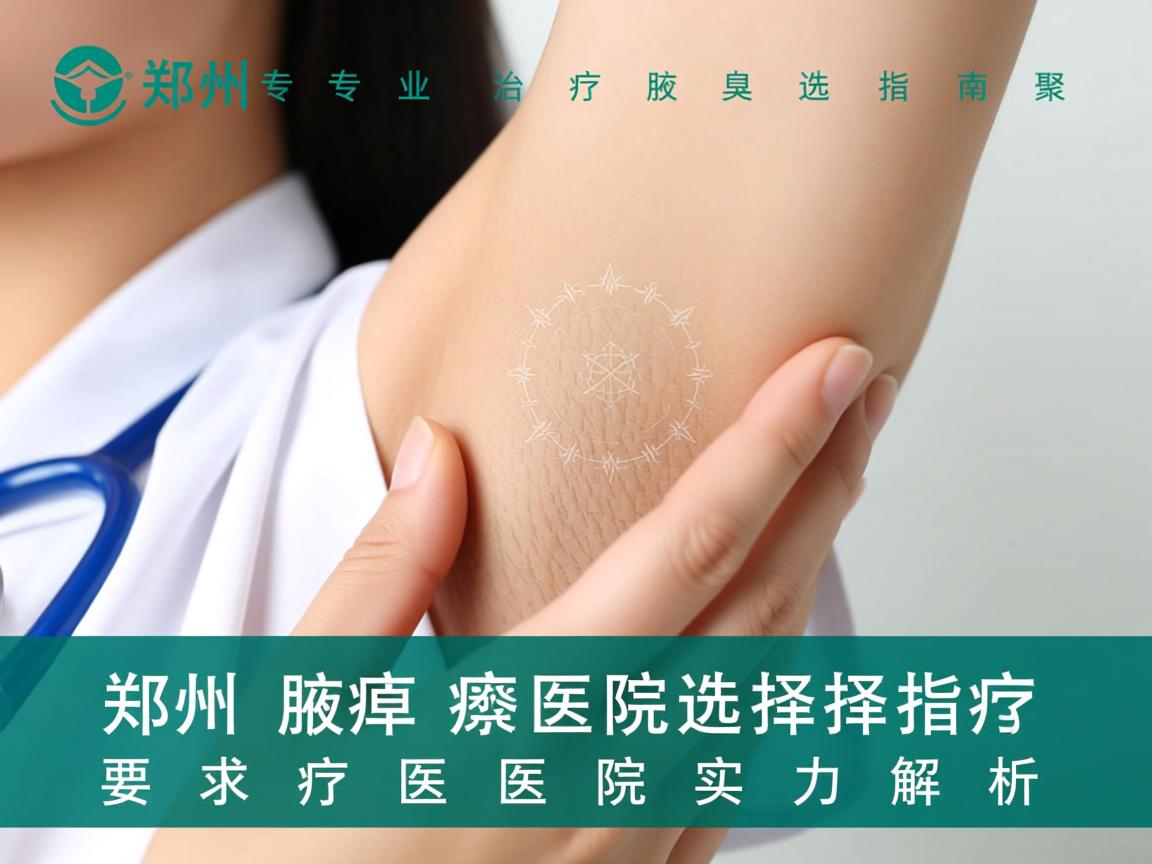 郑州专业治疗腋臭医院选择指南，聚焦郑州腋臭医院实力解析