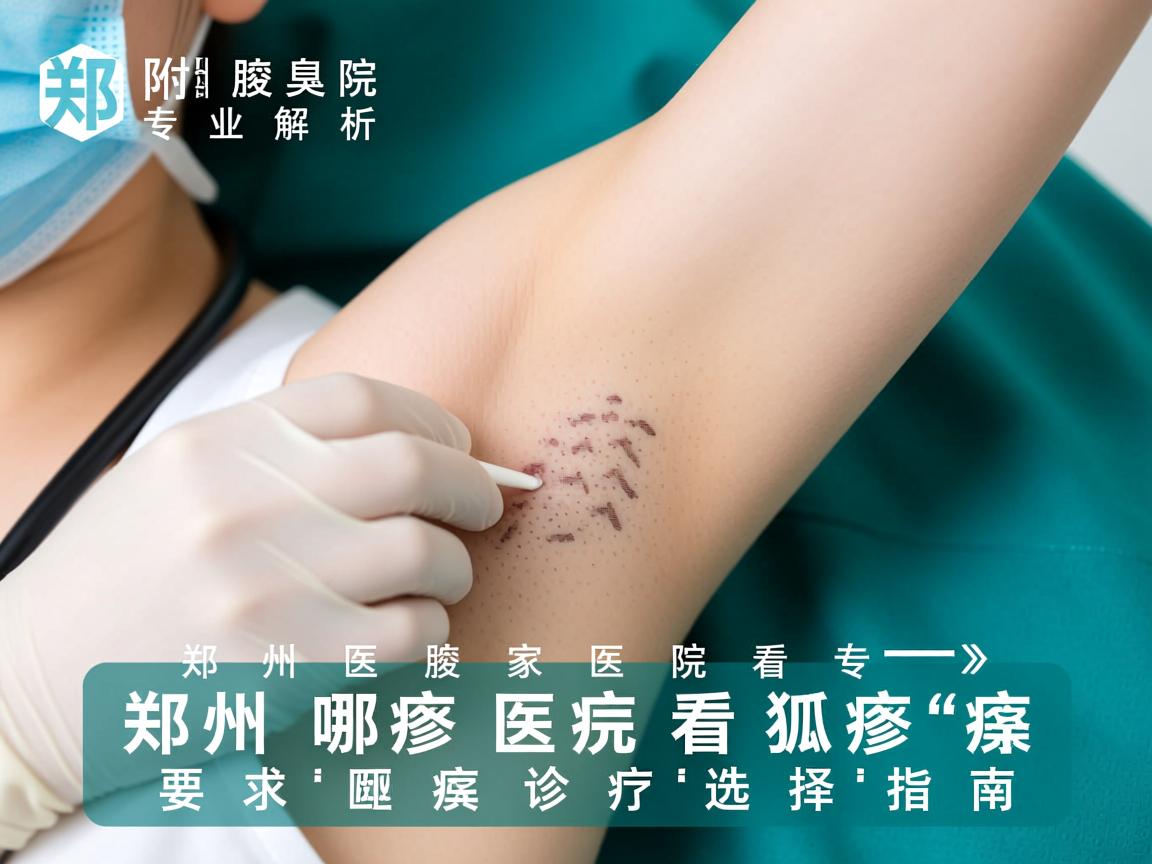 郑州附医腋臭医院专业解析,郑州哪家医院看狐臭,郑州狐臭诊疗选择指南 郑州附医腋臭医院专业解析,郑州哪家医院看狐臭,郑州狐臭诊疗选择指南