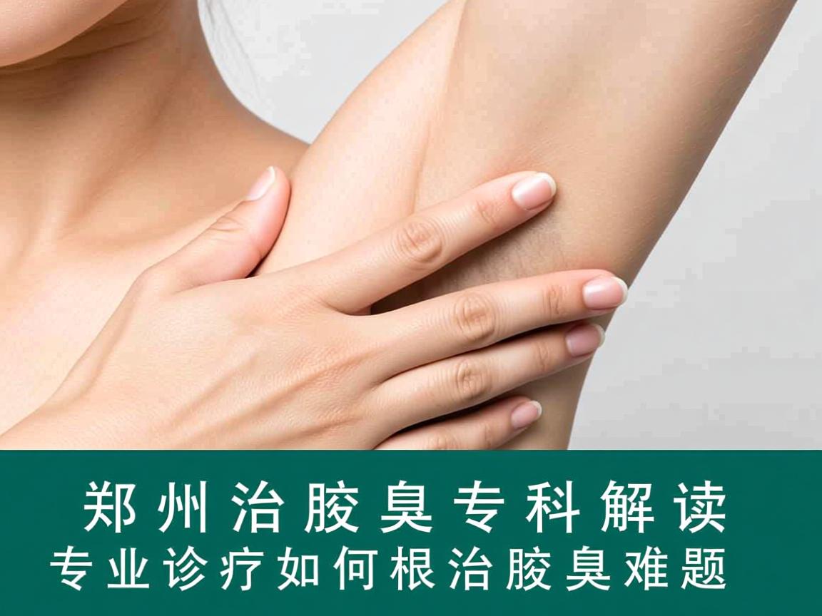 郑州治腋臭专科解读，专业诊疗如何根治腋臭难题