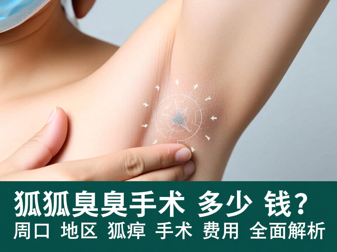 狐臭手术多少钱？周口地区狐臭手术费用全面解析