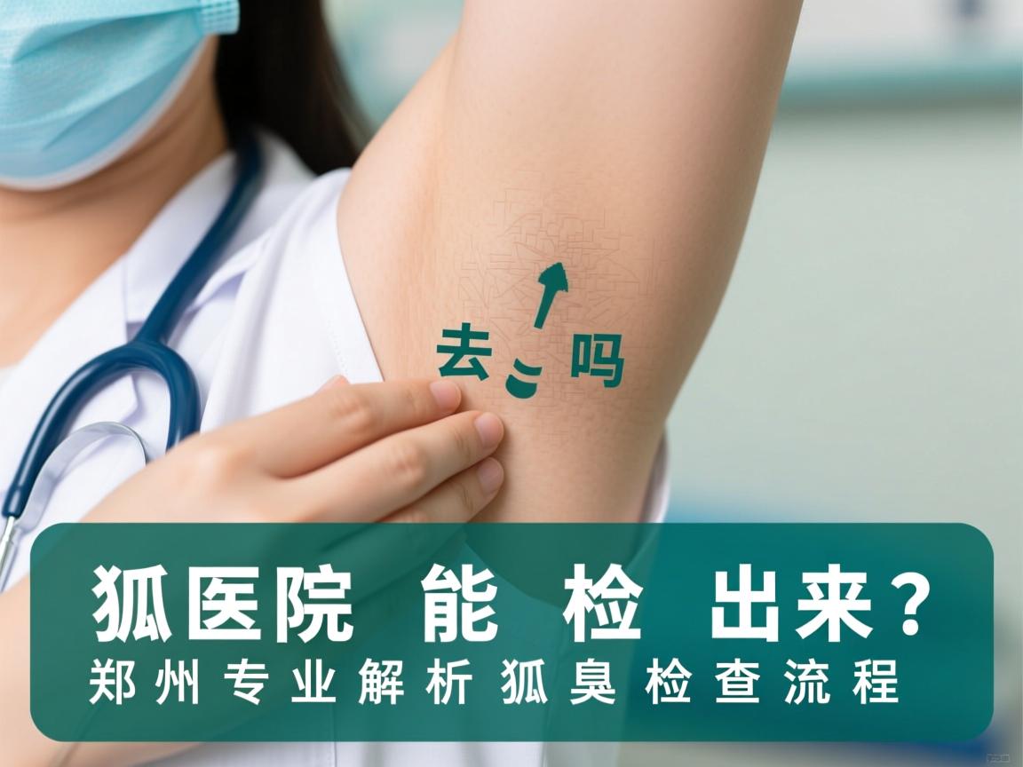 狐臭去医院能检查出来吗?郑州专业解析狐臭检查流程 狐臭去医院能检查出来吗?郑州专业解析狐臭检查流程