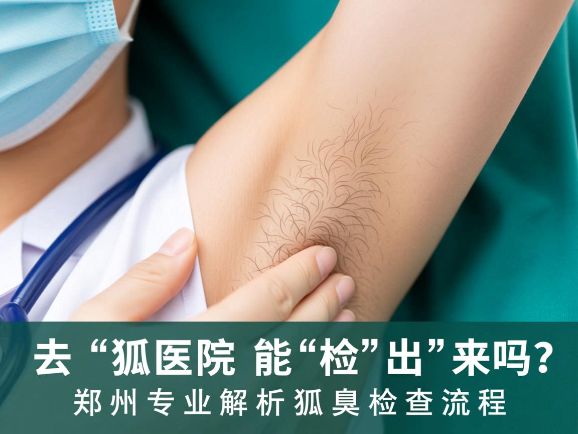 狐臭去医院能检查出来吗?郑州专业解析狐臭检查流程 狐臭去医院能检查出来吗?郑州专业解析狐臭检查流程