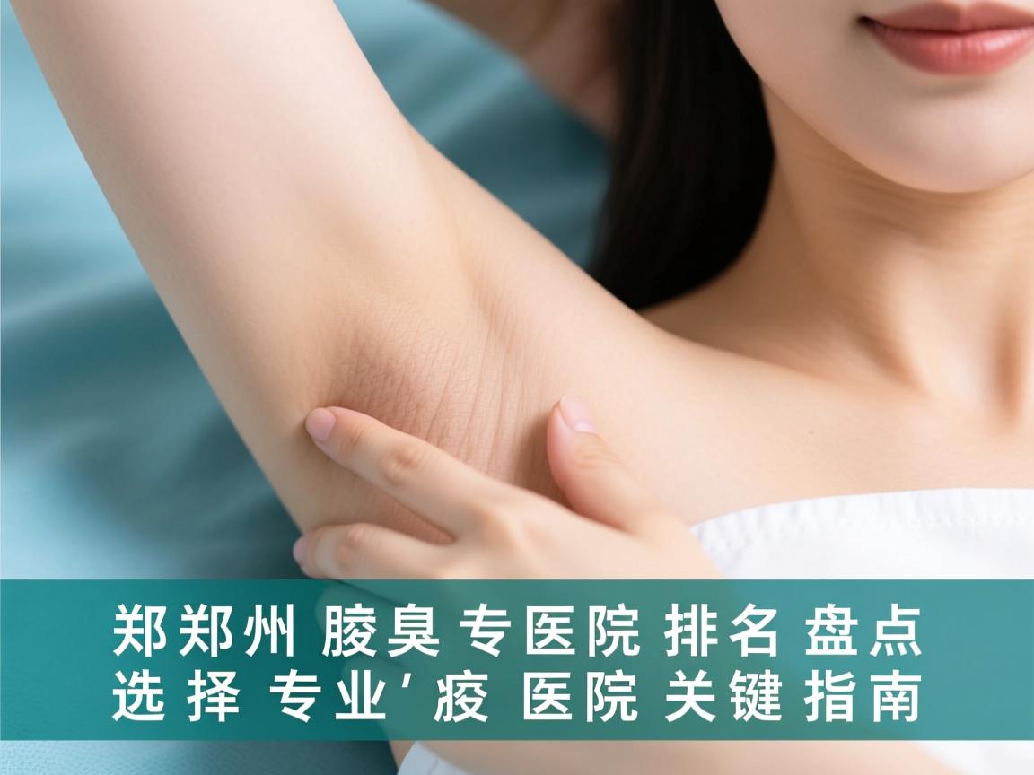 郑州腋臭医院排名盘点,选择专业腋臭医院的关键指南 郑州腋臭医院排名盘点,选择专业腋臭医院的关键指南