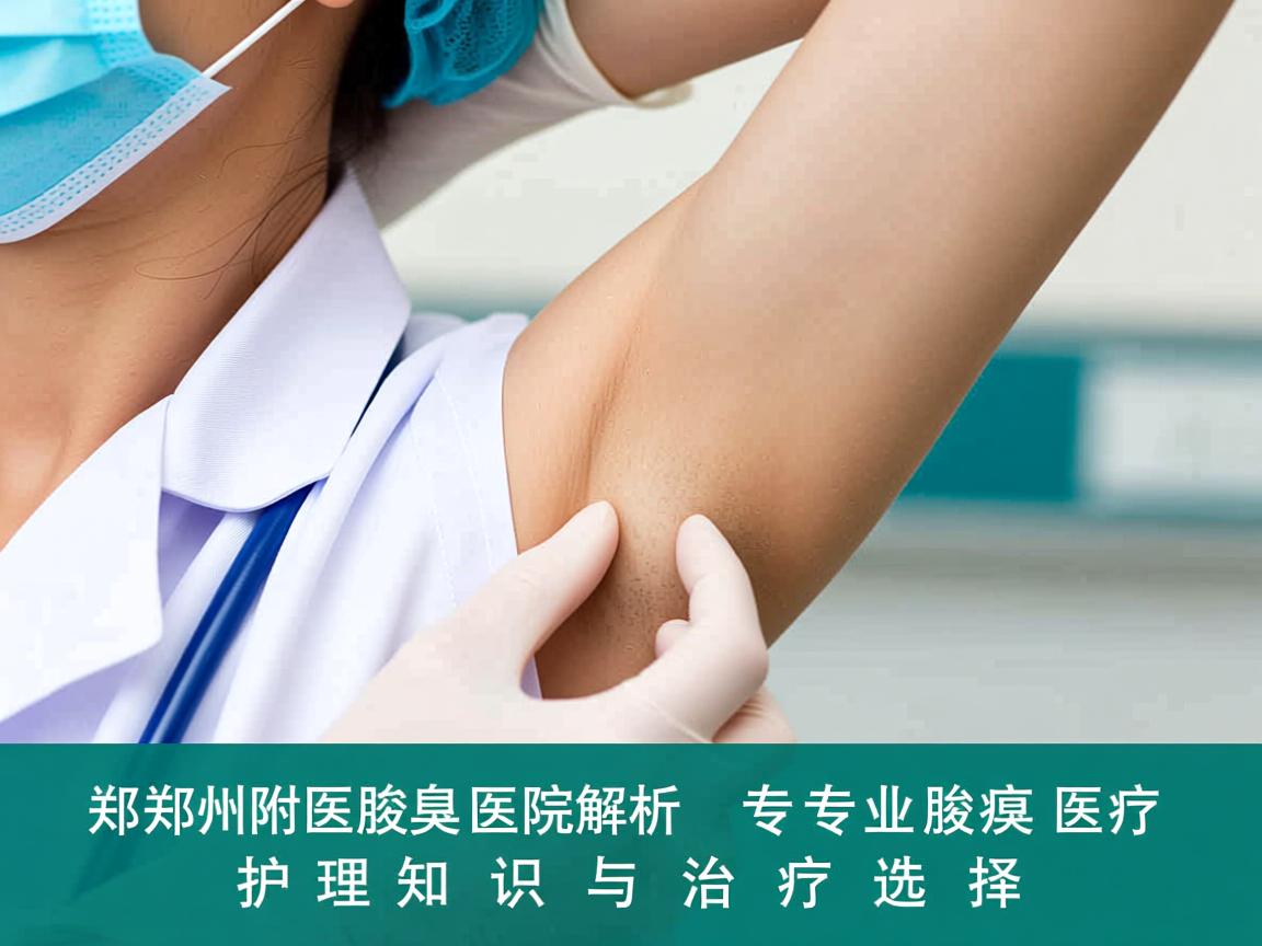 郑州附医腋臭医院解析,专业腋臭医疗的护理知识与治疗选择 郑州附医腋臭医院解析,专业腋臭医疗的护理知识与治疗选择