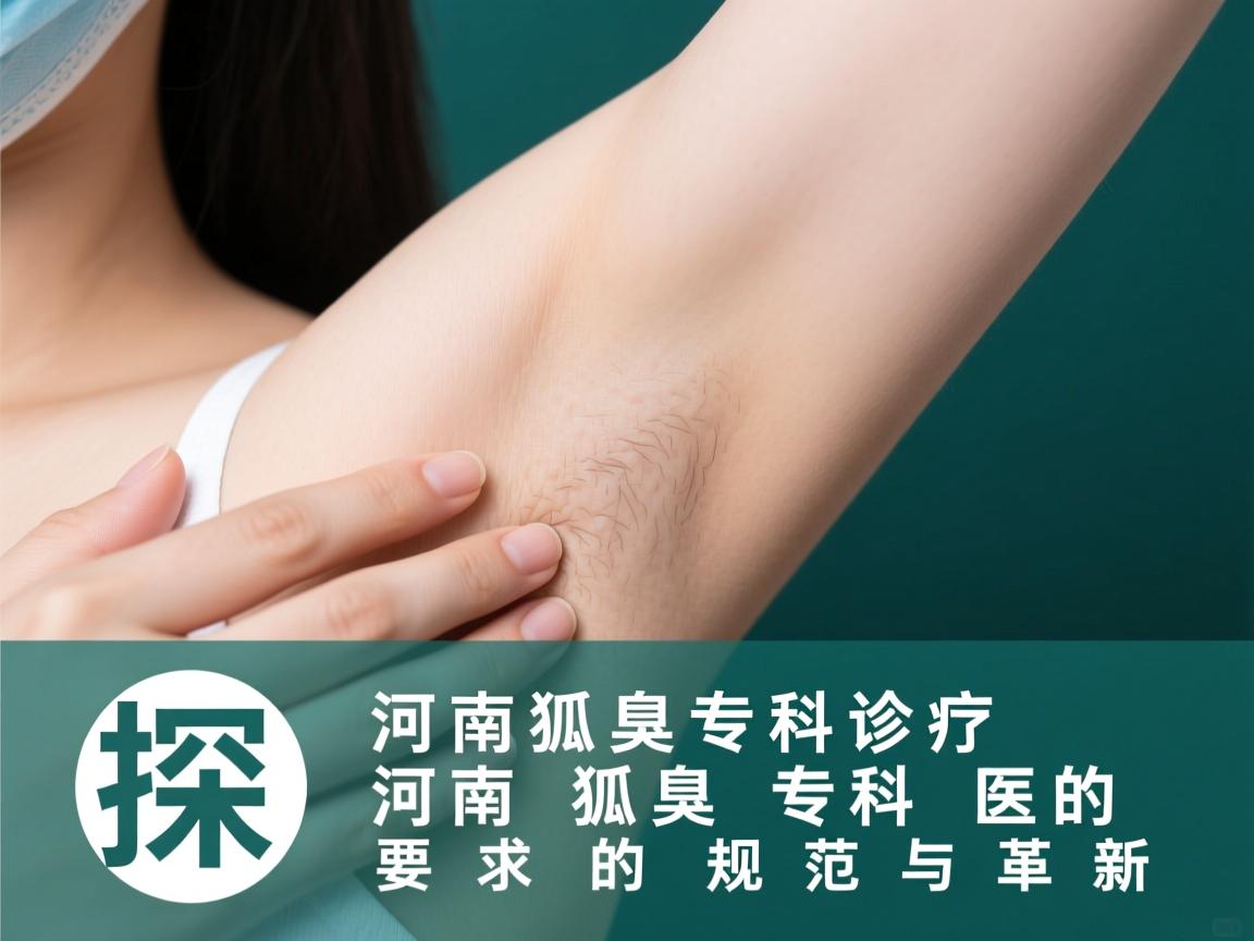 探秘河南狐臭专科诊疗,河南狐臭专科的规范与革新 探秘河南狐臭专科诊疗,河南狐臭专科的规范与革新