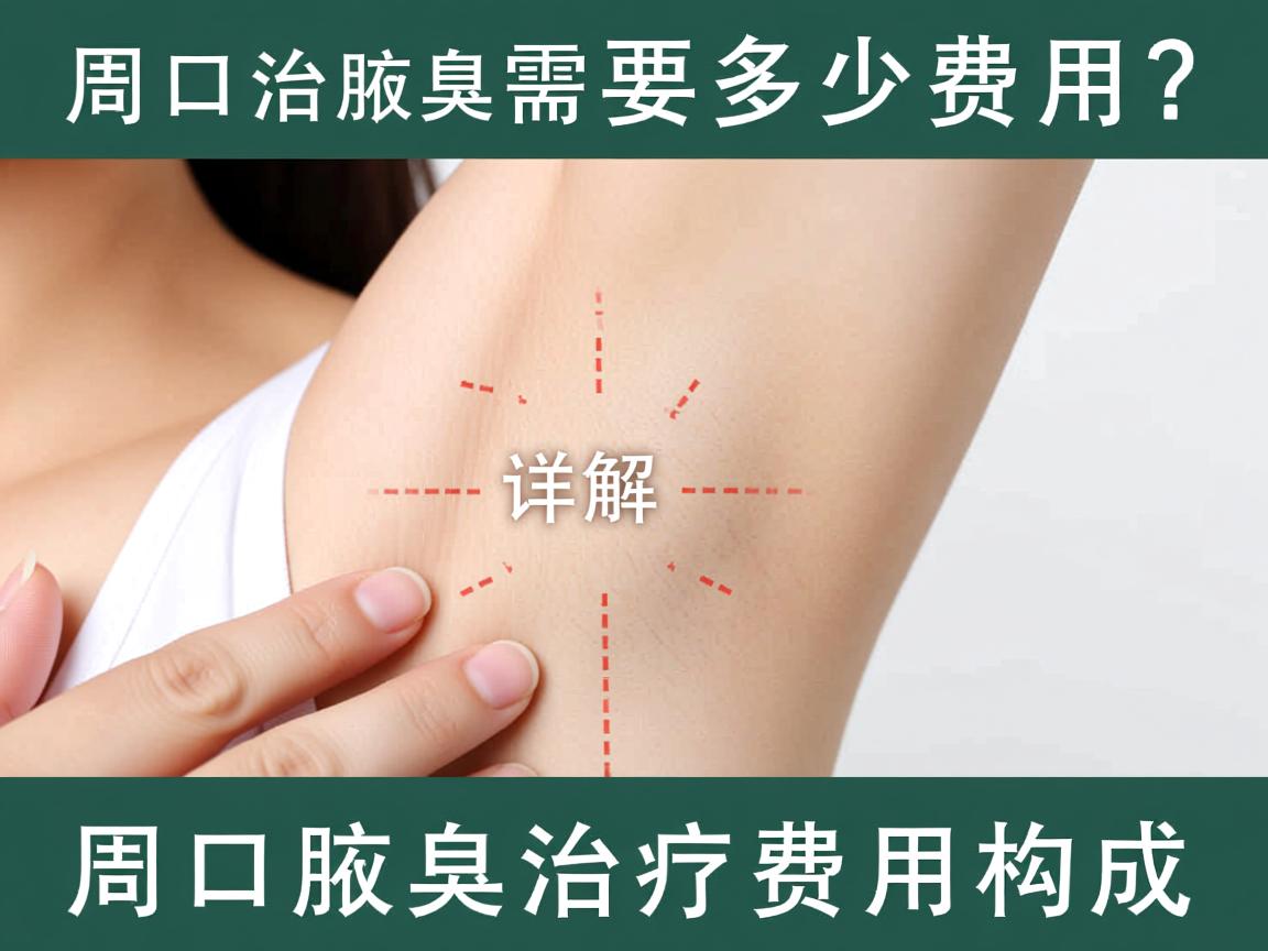 周口治腋臭需要多少费用？详解周口腋臭治疗费用构成