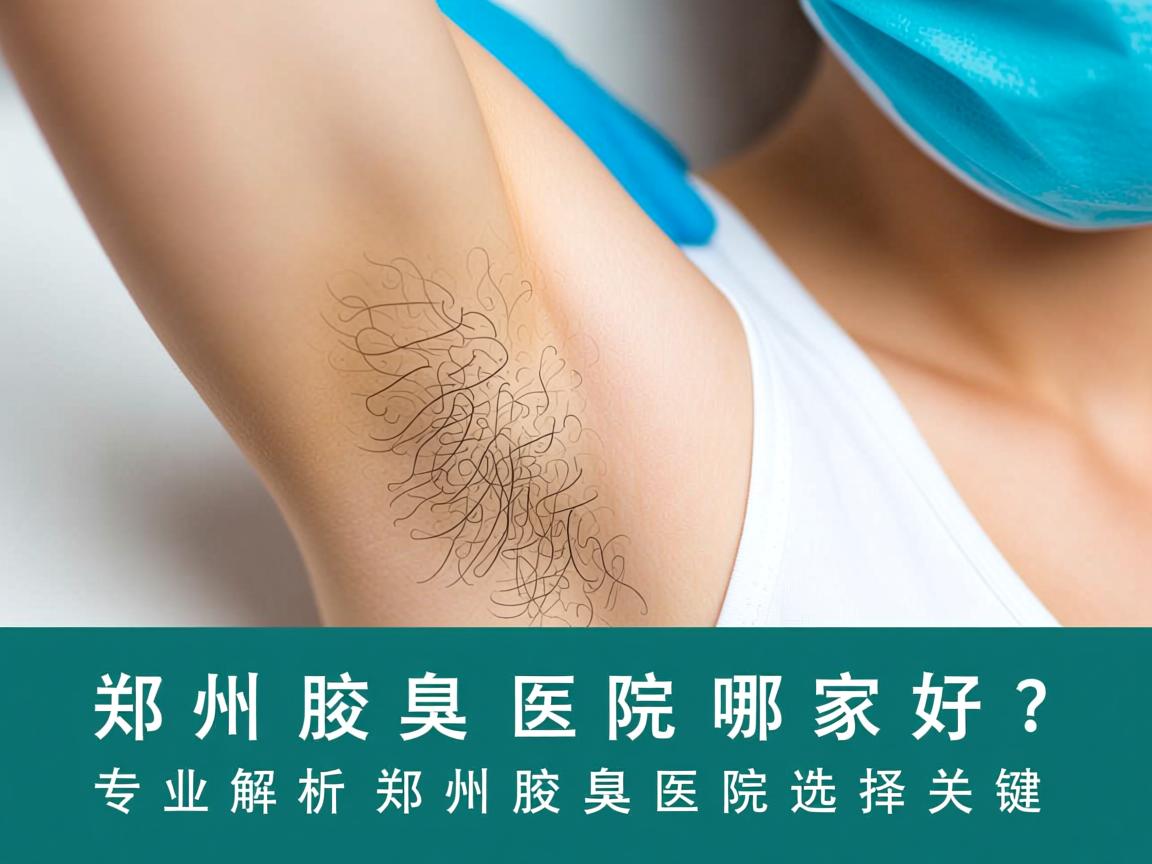 郑州腋臭医院哪家好？专业解析郑州腋臭医院的选择关键